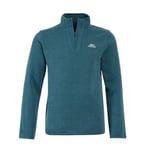 Weird Fish Mens Stowe Knitted Recycled Quarter Zip Fleece Top