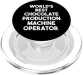 World's Best Chocolate Production Machine Operator PopSockets PopGrip for MagSafe