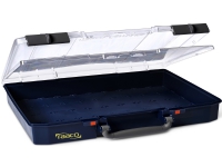 raaco CarryLite 80 5x10-0/DL, Blå, Polykarbonat, Polypropylen (PP), 413 mm, 330 mm, 82 mm, 1,32 kg