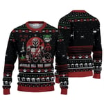 The Mandalorian Santalorian And Baby Yoda Ugly Sweater Star Wars Merry Christmas Men Sweatshirt Höst Vinter Dam Pullover style 5 XXXL