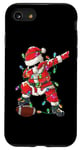 iPhone SE (2020) / 7 / 8 Santa Dabbing With Ball Christmas Football Player Sports Fan Case