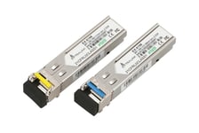 Extralink EX.6198 transceiver-moduler för nätverk Fiberoptik 1250 Mbit/s SFP 1550 nm