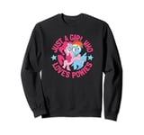 My Little Pony: Friendship Is Magic Girl Who Loves Ponies Sweatshirt