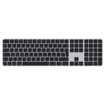 Apple Magic Keyboard med Touch ID och numerisk del till Mac-modeller med Apple-chip (USB‑C) – arabiskt – svarta tangenter