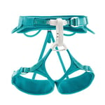 PETZL Luna Harnais d'escalade pour Femme, Turquoise, Taille S