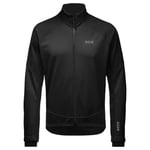 GORE WEAR Men's Thermal Cycling Jacket, C3, GORE-TEX INFINIUM, Black, XXL