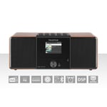 TELESTAR DIRA S32i CD EWF Monitoiminen stereoradio CD-soittimella DAB+ / FM / Internet / Bluetooth Puu