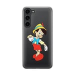 ERT GROUP Coque de téléphone Portable pour Samsung S23 Plus Original et sous Licence Officielle Disney Motif Pinocchio 001 Parfaitement adapté à la Forme du téléphone Portable, partiel imprimé