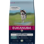 Eukanuba Grain Free L lammasta aikuisille suurirotuisille koirille, 3 kg