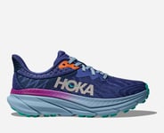 HOKA Challenger 7 Chaussures pour Femme en Evening Sky/Drizzle Taille 38 Large | Route