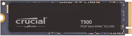 Crucial T500 500GB SSD PCIe Gen4 NVMe M.2 Internal Gaming SSD, Up to