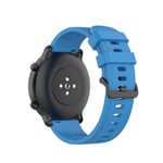 (Amazfit 42mmBlue)Silikonihihna Amazfit Gtr/stratos/bip Vaihtoranneke ranneke Samsung Watch 3/4 Huawei Watch 3/gt2 Correa - Kellon rannekkeet