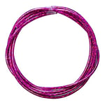 cyclingcolors gaine de frein vélo 5mm cable universel vtt route ville insert performance, 3m (rose laser)