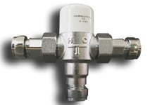 Tower Thermostatic Mixing Valve 15mm Compression TMV Shower Water Blending Valve