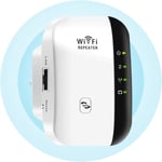 WiFi-räckviddsförlängare Repeater, 300Mbps trådlös routersignal Sup