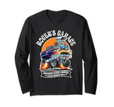 Roger's Garage Hotrod Classic Car Design for the Name Roger Long Sleeve T-Shirt