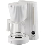 Alessi Plissé Kaffebryggare Vit