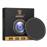 BAODELI-Filtre pour objectif d'appareil photo,objectif IL,Nikon D3200,D3500,D5100,D5600,Sony A6000,Nd 64,1000,49,52,55,58,62,67,72,77,82mm,M50,600d - Type ND64 FILTER-82mm #A