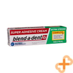 Colle crème adhésive BLEND-A-DENT NEUTRAL pour prothèses dentaires 47 g effet...