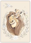 Disney The Lion King Fleece Throw Blanket 100 x 140 cm Simba & Mufasa