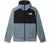 THE NORTH FACE Sweatshirt NF0A5ieq Sweat-Shirt, Goblin Blue Dark Heather-TNF Black, XL Homme