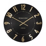 JOHN LEWIS NEW Thomas Kent Mulberry Wall Clock Noir - 12 inch (30cm)