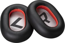 POLY Voyager 8200 Black Leatherette Ear Cushions (2 Pieces) Set med kudde/ring