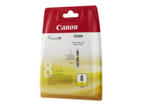 Canon Cli-8Y - Gul - Original - Bläcktank - För Pixma Ip3500, Ip4500, Ip5300, Mp510, Mp520, Mp610, Mp960, Mp970, Mx700, Mx850, Pro9000