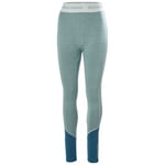 Helly Hansen Lifa Merino Midweight Pant Women underställsbyxor Dämpad grön XL - Fri frakt