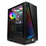 Vibox V-61 PC Gamer - AMD Ryzen 5 4500 Processeur 4.1GHz - Nvidia GTX 1650 4Go - 16Go RAM - 480Go SSD - Windows 11 - WiFi