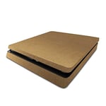 Playstation 4 Slim PS4 Slim Skin Brown Leather Console Skin/Cover/Wrap for Playstation 4 Slim