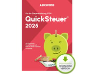 Lexware Quicksteuer 2025 Download, Skattedeklarationer, 1 Licens/-Er, Esd (Electronic Software Download), Tyska, Windows 11 Enterprise X64, Windows 10, Windows 11 Home, Windows 10 Education, Windows 11 Pro,...