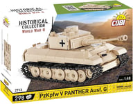 COBI - Jeu de construction – 298 pcs - PzKpfw V PANTHER Ausf.G - 1/48 - COB2713