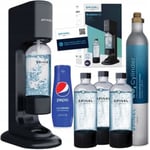UNKNOWN Spinelsoda Bubbleon Saturator 3x Flaska + Sodastream Pepsi Sirap