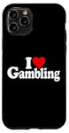 Coque pour iPhone 11 Pro I LOVE HEART GAMBLING CASINOS PARIS TRADING LAS VEGAS