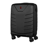 WENGER Pegasus Large Black, Black, L, Hardside Expandable Luggage with Wheels