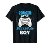 Mens Cousin of the Birthday Boy Matching Video Game Birthday T-Shirt