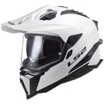 Adventurehjälm ls2 - Mx701 explorer vit large hpfc