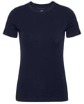 Superstainable Superino Avn SS Women T-shirt Marin M - Fri frakt