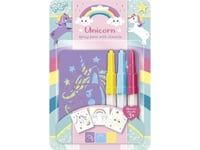 Totum Unicorn Spray Pens, Blå, Rosa, Gul, Sprayfärg, Vätska |