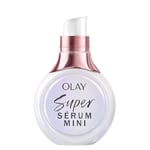 Olay Super Serum, Hydrating Face Serum with Vitamin C, Niacinamide, Collagen Peptide, Skincare For Anti Ageing and Brightening, 14ml