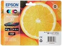 Epson Inkjet Cartridges, Black/Yellow/Magenta/Cyan, Standard Capacity Standard C