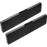 2x Filtres à charbon actif remplacement pour Miele dkf 21, dkf 18, dkf 18-1, dkf 18-2, dkf 20, dkf 20-1 pour hotte aspirante - 43 x 10 x 2 cm - Vhbw