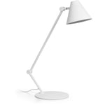 Novolux - Lampe de bureau tilt mantis E27-Ø45 60W Blanc - Blanco