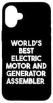 iPhone 16 Plus World's Best Electric Motor And Generator Assembler Case