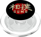 Sumo Kanji Sun Japan Arts Martiaux Vintage PopSockets PopGrip pour MagSafe