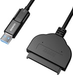 SATA  to  USB  Cable ,  2In1  USB - C / USB  3 . 0  to  SATA  III  Hard  Driver