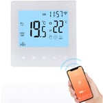 Lifcausal - Thermostat intelligent Tuya WiFi 3A, écran lcd numérique programmable, contrôleur de température de chauffage par le sol, thermostat