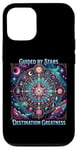 iPhone 12/12 Pro Motivational Astrology Design - Guided by Stars Case