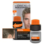 L'Oréal Men Expert Hair Colour for Men 100% Grey Coverage and 6 Weeks Hold, Suitable for All Hair Types, One-Twist Hair Dye, Number 7 Natural Blonde, 1 Piece